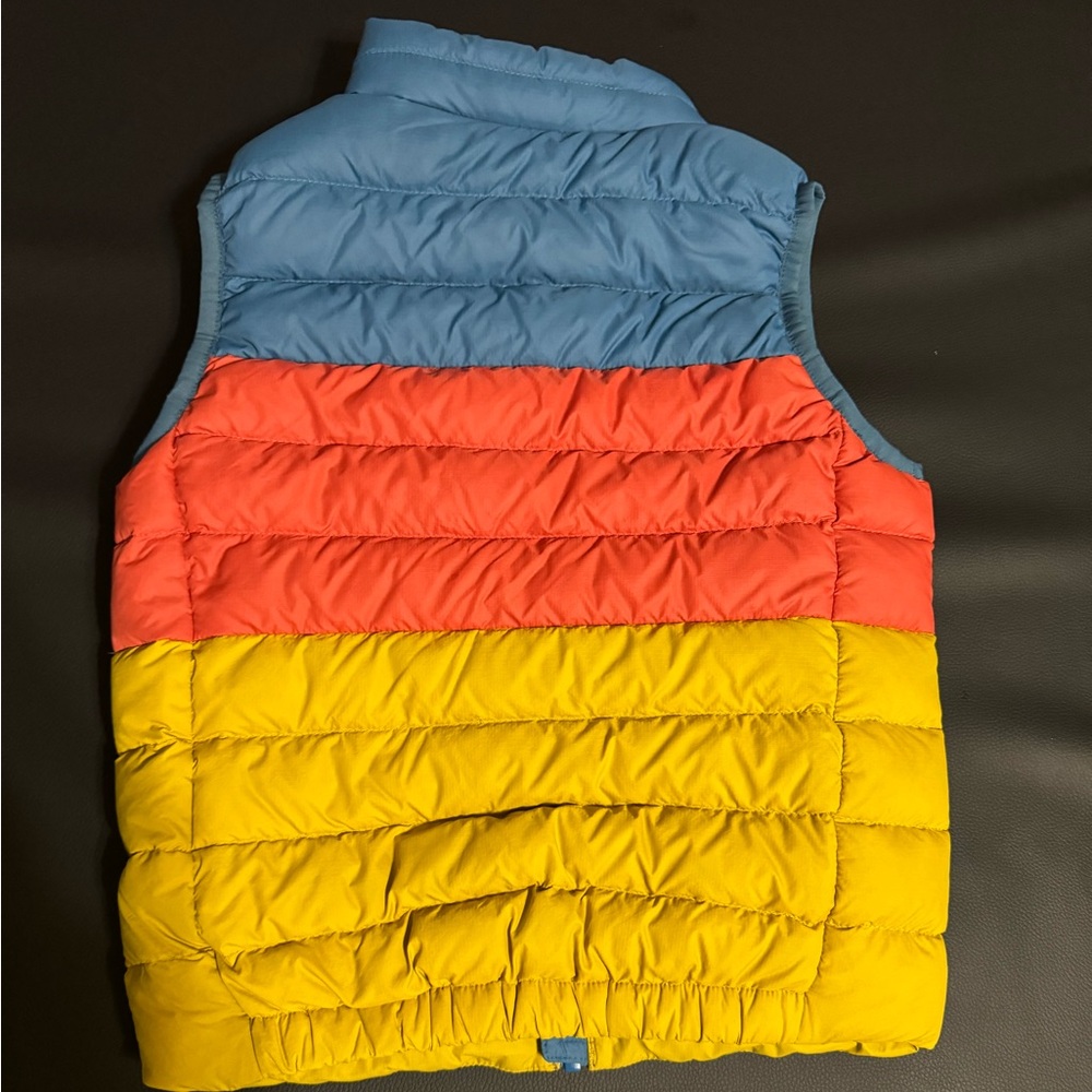 Patagonia Kids' Blue, Orange, and Yellow Vest - Picture 4 of 5